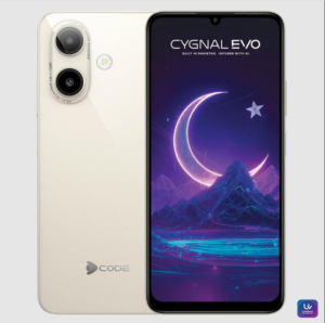 Dcode Cygnal Evo smartphone with large display, dual camera and modern design
