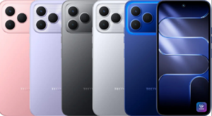 Tecno Spark 50 Pakistan variant smartphone with modern design and camera setup
