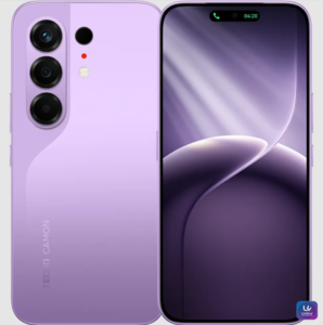 Tecno Camon 50 smartphone with modern design and camera setup